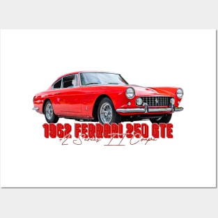 1962 Ferrari 250 GTE +2 Series II Coupe Posters and Art